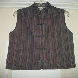 ASIAN STYLED NEW OLD STOCK INDONESIAN COTTON DYED TOP S